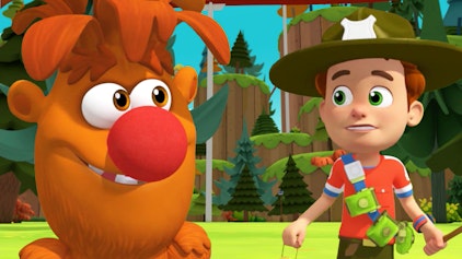 Ranger Rob Robs Tier-Spaß-Park Parade