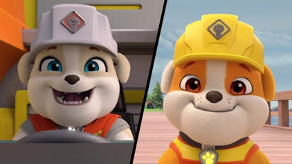 Rubble & Crew Die Crew baut eine Strandmauer