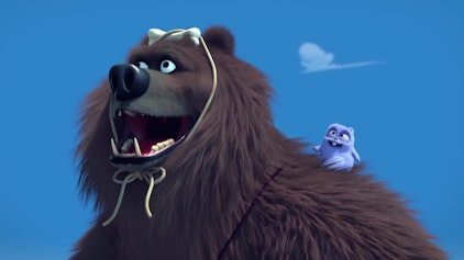 Grizzy & die Lemminge - Kurze Clips Grizzy, der Urzeitbär