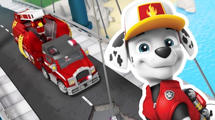 PAW Patrol - Helfer auf vier Pfoten Die Trucker-Hunde retten die Brücke