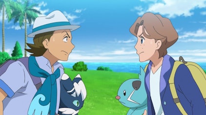 Pokémon Meister-Reisen: Die Serie / 24 Verrückt nach Blau!