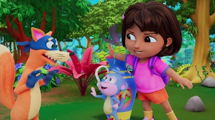 Dora Abenteuerlicher Freunde-Jahrestag