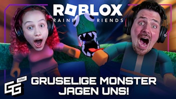 Roblox Hilfeeee!! Gruselige Rainbow Friends jagen uns!