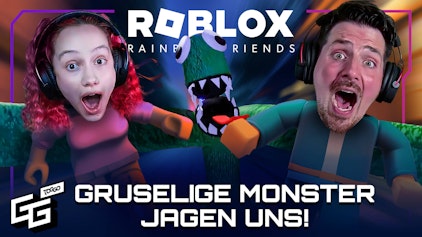 Roblox Hilfeeee!! Gruselige Rainbow Friends jagen uns!