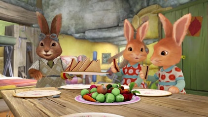 Peter Hase Die Geschichte vom überfluteten Hasenbau