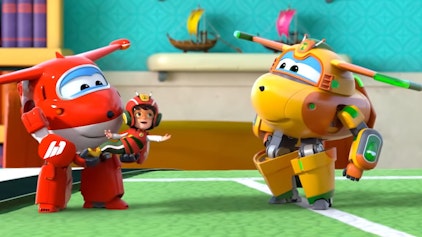 Super Wings Gute Reise, Flaschenboot