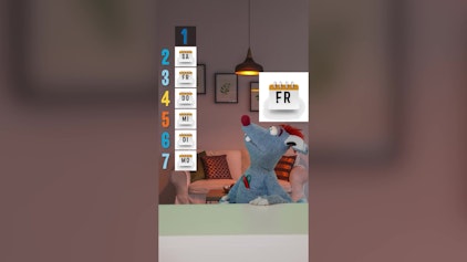 Woozle Shorts Wochentage