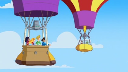 5 Freunde - Für alle Fälle Das Ballon-Rennen