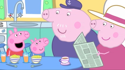 Peppa Pig Bitte und Danke