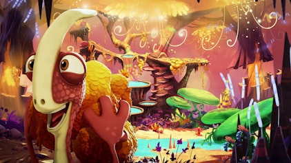 Gigantosaurus Blicke nicht zurück