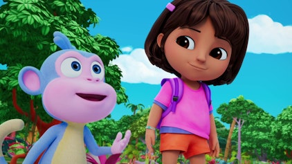 Dora Boots Gummiband-Ball