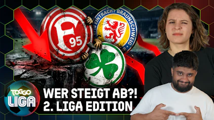 TOGGO Liga Wer wird absteigen? Unsere Prediction für die 2. Bundesliga!