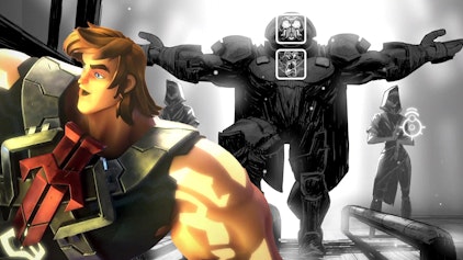 He-Man and the Masters of the Universe Die Welt über uns