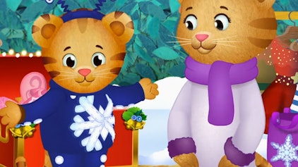 Der kleine Tiger Daniel Der Schneeflockentag