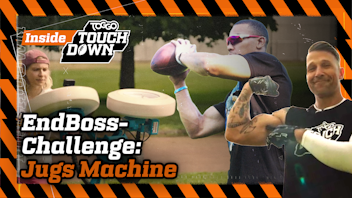 Inside TOGGO Touchdown EndBoss Challenge: Jugs Machine