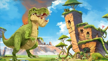 Gigantosaurus Teeparty mit Giganto