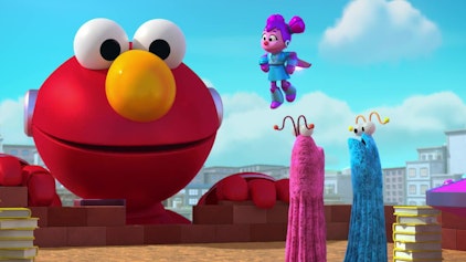 Sesame Street's Mecha Builders Rettet die Bücher!