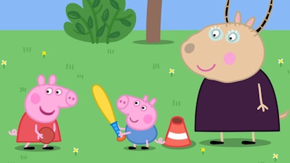 Peppa Pig Schlag den Ball