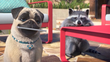 Mighty Mops Fluffy-Phone