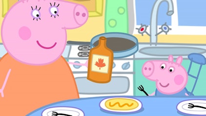 Peppa Pig Pfannkuchen