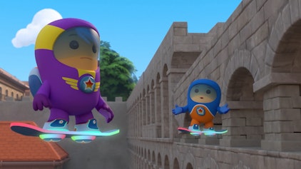 Go Jetters Die Wasserbrücke von Segovia