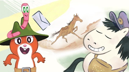 Billy - Der Cowboy Hamster Postboten im Wilden Westen