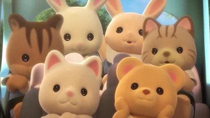 Sylvanian Families Spaß im Schlosskindergarten