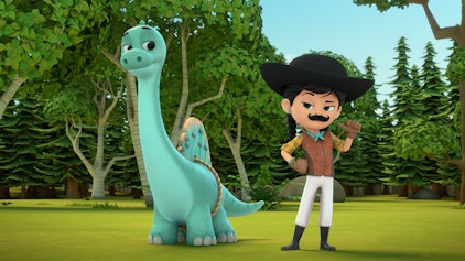 Dino Ranch Wilder freier Donnerfuß