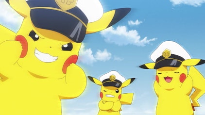 Pokémon Horizonte: Die Serie Spezial-Training mit Flugkapitän Pikachu!