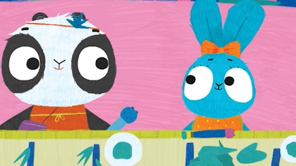 Brave Bunnies - Hasenbande unterwegs Die Geburtstagsfahne