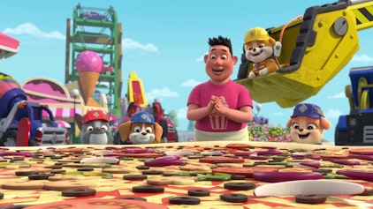 Rubble & Crew Die Crew baut eine Pizzeria