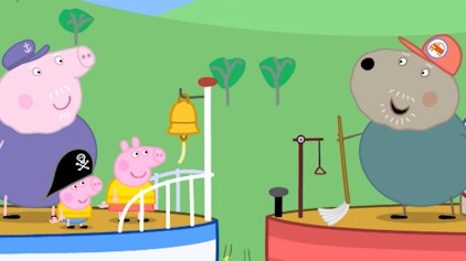 Peppa Pig Bootsfahrt mit Polly Piepmatz