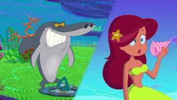 Zig & Sharko - Meerjungfrauen frisst man nicht! Aufgeblasen!