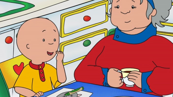 Caillou Geschmäcker sind verschieden / Rosies Pudel / Der "Leuchtende Blitz Express"