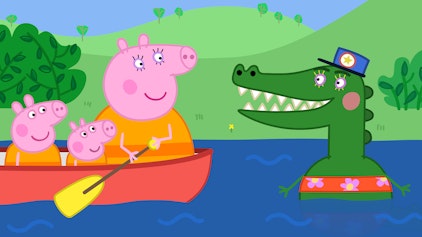 Peppa Pig Die Kanufahrt