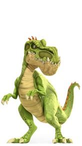 Gigantosaurus Charakter