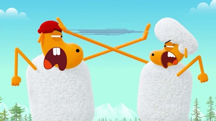 Karate Schaf Eine klebrige Angelegenheit