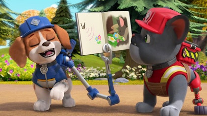 Rubble & Crew Die Crew baut ein Fledermaus-Haus