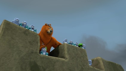 Grizzy & die Lemminge Magier gegen Ritter