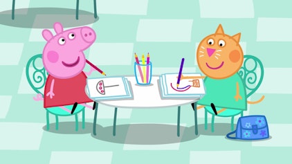 Peppa Pig Das Café von Herrn Mieze