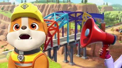 Rubble & Crew Die Crew baut eine Brücke