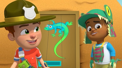 Ranger Rob Die Springeidechsen im Tier-Spaß-Park