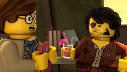 Ninjago - Verbotenes Spinjitzu Rätsel in der Pyramide