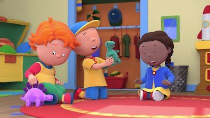 Caillou Der kaputte Dino