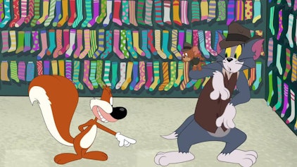 Die Tom und Jerry Show Eine ganz linke Socke
