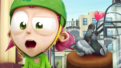 Angelo! Tauben-Panik