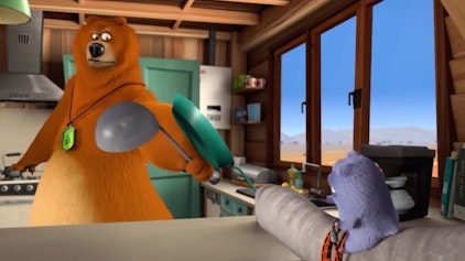 Grizzy & die Lemminge - Kurze Clips Kampf um die Erdnüsse