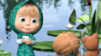 Mascha und der Bär Die Froschprinzessin