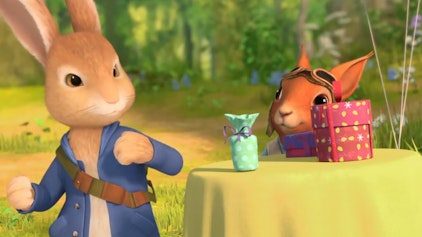 Peter Hase Die Geschichte von Wuschelpuschels Geburtstagskuchen