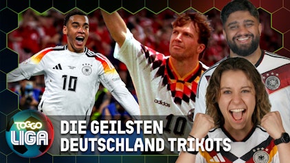 TOGGO Liga Wir ranken die Top 5 der besten DFB Trikots
